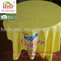 pvc printed tablecloth with size brand name